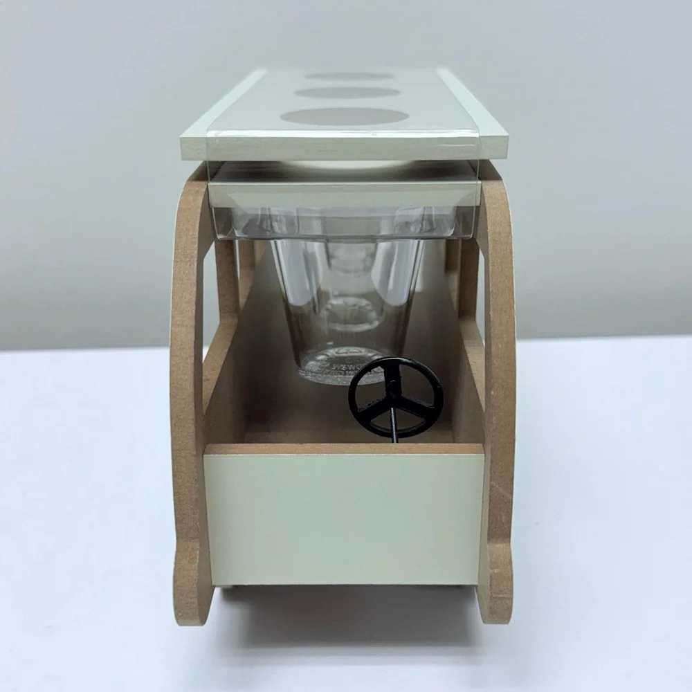 New! Shot Glasses in Green Camper Van Target Bullseye Playground